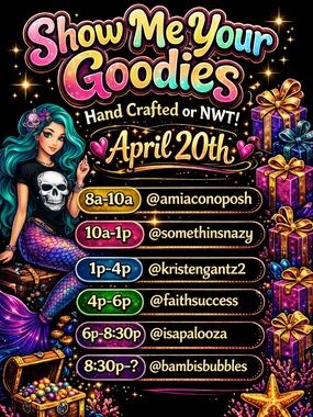 Show Me Your Goodies Live Share Show Train 🚂 NWT or Handcrafted Items